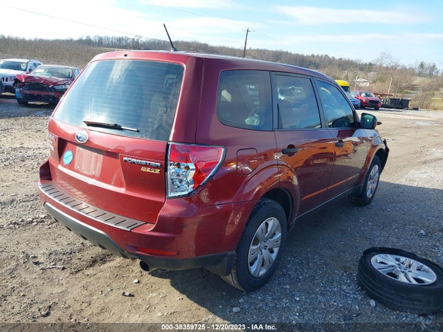 2010 SUBARU FORESTER 2.5X VIN: JF2SH6AC3AH712911