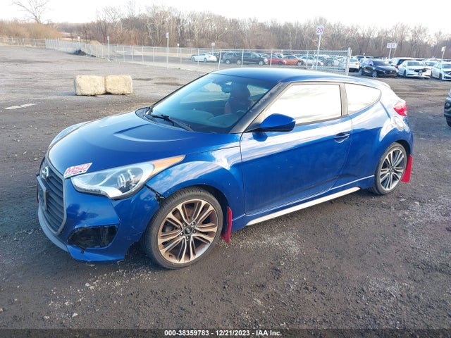 2016 HYUNDAI VELOSTER TURBO R-SPEC VIN: KMHTC6AE3GU284403