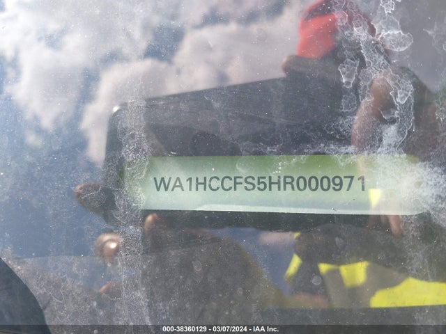 WA1HCCFS5HR000971 Audi Q3 2.0t Premium