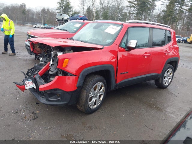2015 JEEP RENEGADE LIMITED VIN: ZACCJBDT8FPC03506