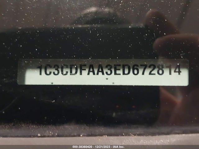 Dodge DART SE 2014 1C3CDFAA3ED672814 Image 9