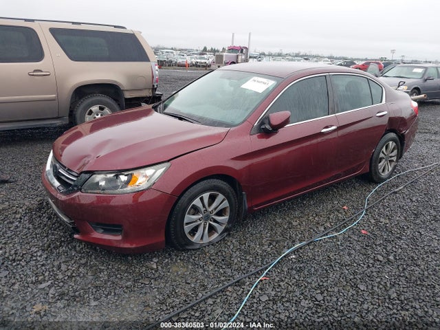 38360503 :رقم المزاد ، 1HGCR2F39EA137196 vin ، 2014 Honda Accord Lx مزاد بيع