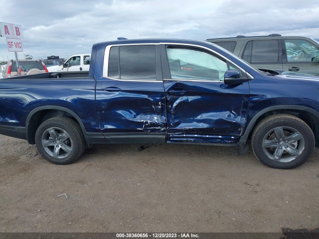 2023 HONDA RIDGELINE RTL VIN: 5FPYK3F52PB017354