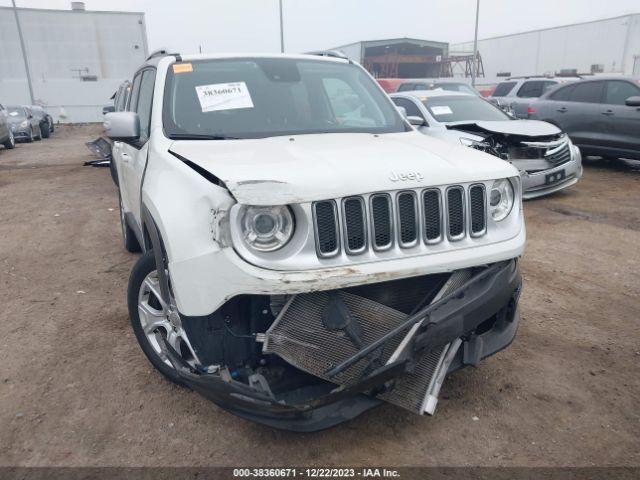 ZACCJADBXJPH26133 Jeep Renegade Limited Fwd