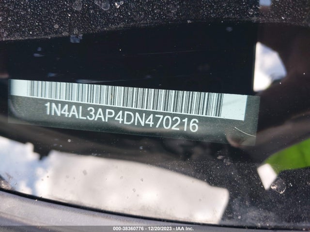 2013 NISSAN ALTIMA 2.5 SV VIN: 1N4AL3AP4DN470216