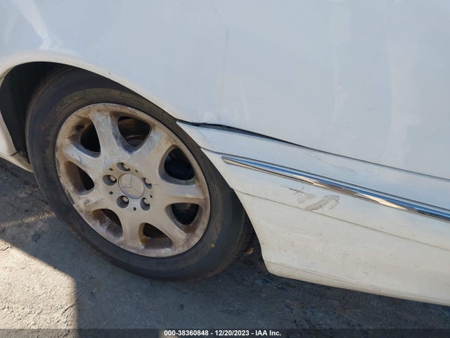 2000 MERCEDES-BENZ S 430 VIN: WDBNG70J6YA064387