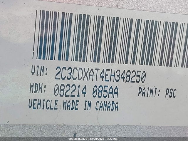 Dodge Charger Police 2014 2C3CDXAT4EH348250 Image 9