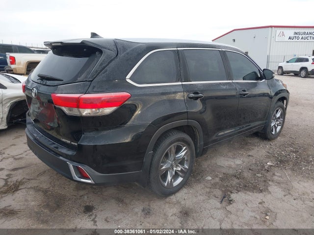 Toyota Highlander Limited Platinum 2018 5TDDZRFH0JS861735 Image 4