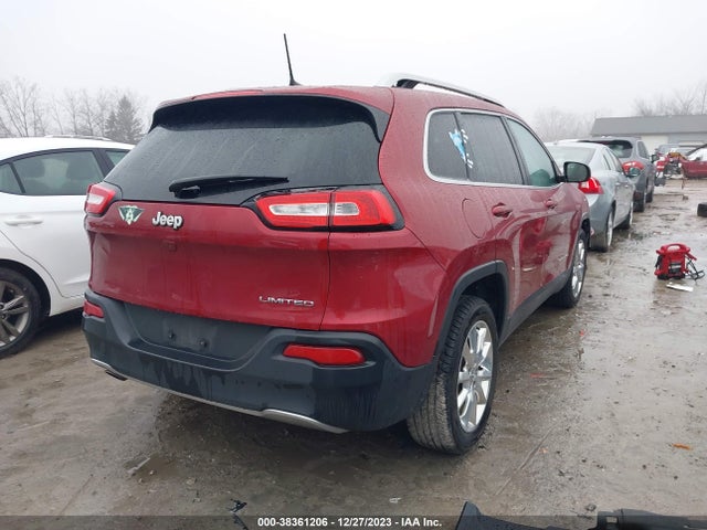 2016 JEEP CHEROKEE LIMITED VIN: 1C4PJLDB3GW165752