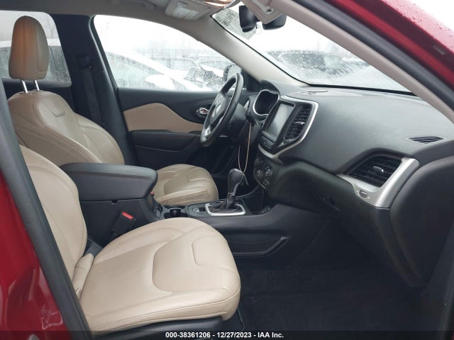 2016 JEEP CHEROKEE LIMITED VIN: 1C4PJLDB3GW165752