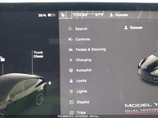 7SAYGDEF5NF460673 Tesla Model Y Performance Dual Motor All-wheel Drive