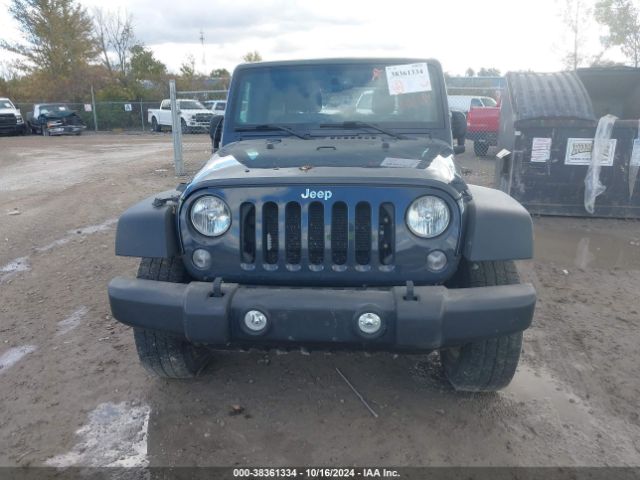 1C4BJWDG3HL528397 Jeep Wrangler Unlimited Sport 4x4