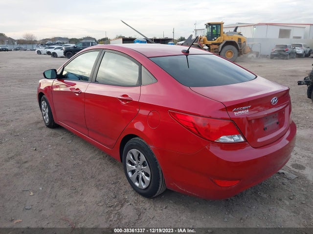 2017 HYUNDAI ACCENT SE VIN: KMHCT4AE5HU278513