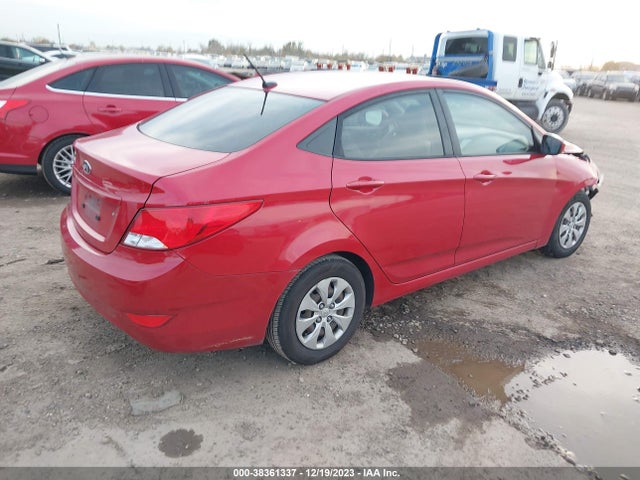 2017 HYUNDAI ACCENT SE VIN: KMHCT4AE5HU278513