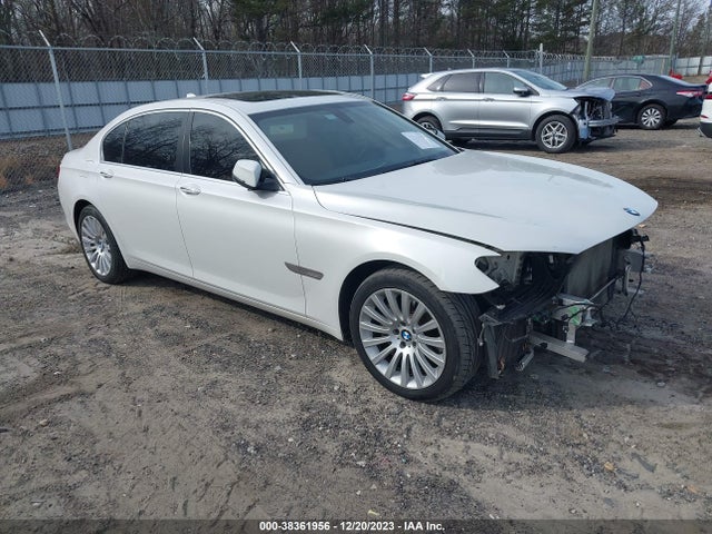 2013 BMW 740LI XDRIVE VIN: WBAYF4C55DDE23767