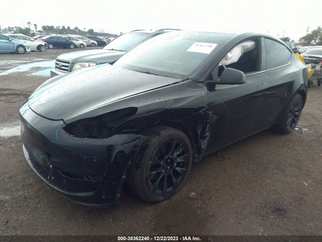 Auction sale of the 2022 Tesla Model Y Long Range Dual Motor All-wheel Drive, vin: 7SAYGDEE3NA004191, lot number: 38362240