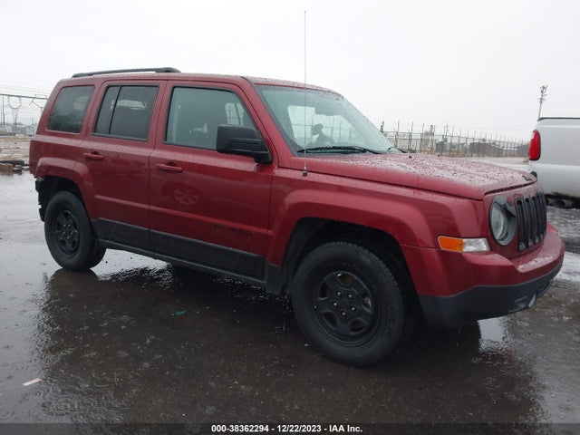 2017 JEEP PATRIOT SPORT FWD VIN: 1C4NJPBA8HD120604
