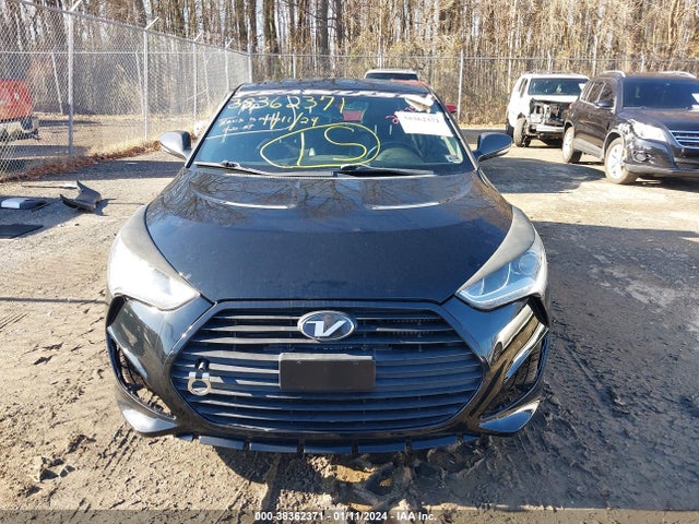Hyundai Veloster Turbo W/black 2014 KMHTC6AE3EU182970 Image 13