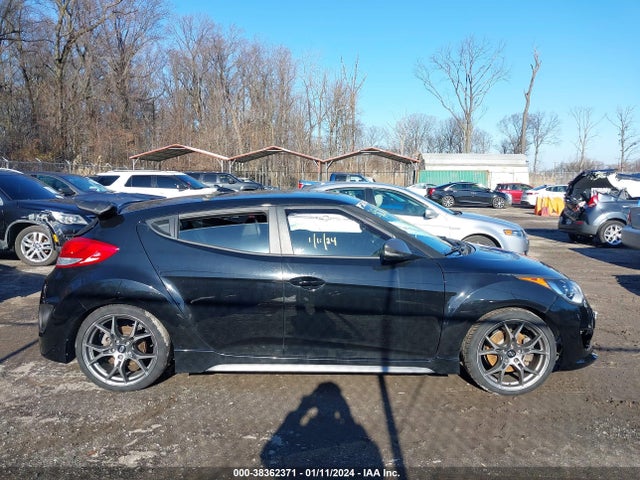 Hyundai Veloster Turbo W/black 2014 KMHTC6AE3EU182970 Image 14
