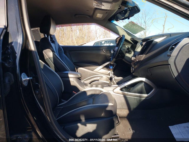 Hyundai Veloster Turbo W/black 2014 KMHTC6AE3EU182970 Image 5