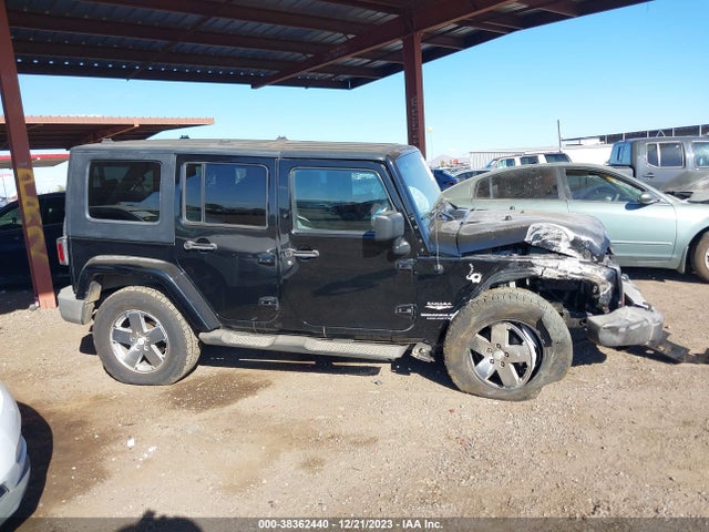 2008 JEEP WRANGLER UNLIMITED SAHARA VIN: 1J8GA59168L639992