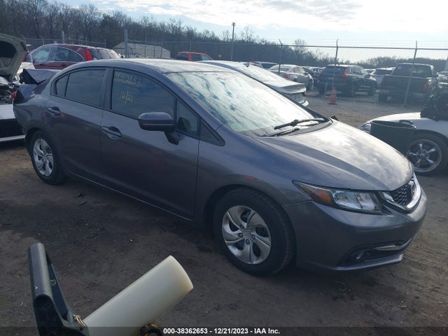 Honda Civic Lx 2014 2HGFB2F57EH521921 Image 1