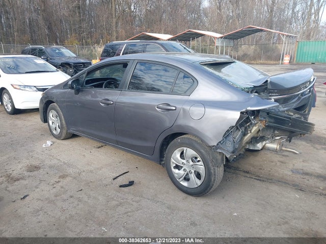 Honda Civic Lx 2014 2HGFB2F57EH521921 Image 3