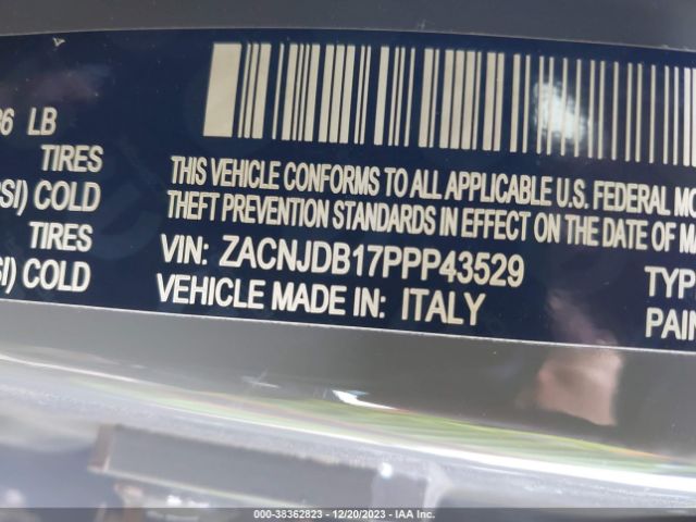 2023 JEEP RENEGADE ZACNJDB17PPP43529 Photo 8