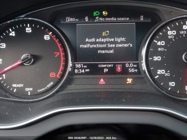 WA1ABAFY1P2188702 Audi Q5 Premium 40 Tfsi Quattro S Tronic