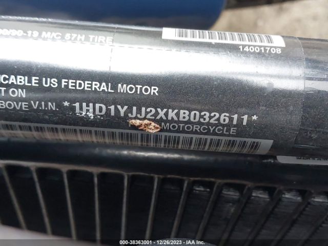 2019 HARLEY-DAVIDSON FXBB 1HD1YJJ2XKB032611 Photo 9