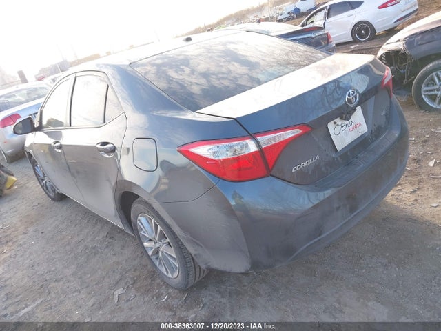 2015 TOYOTA COROLLA LE PREMIUM VIN: 2T1BURHEXFC430084