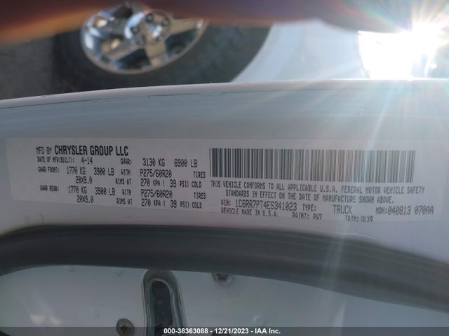 1C6RR7PT4ES341023 RAM 1500 Longhorn Limited