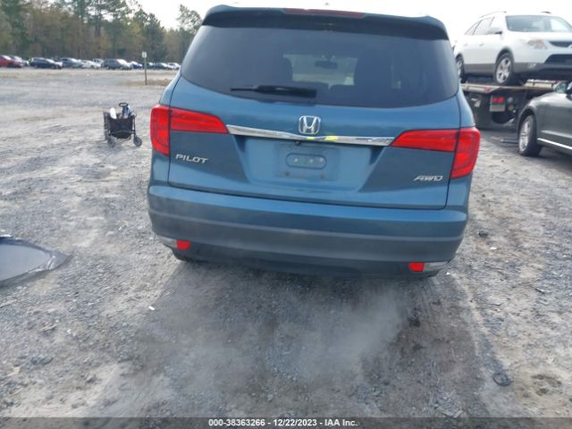 5FNYF6H58GB029441 Honda Pilot Ex-l