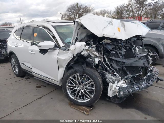 Auction sale of the 2024 Acura Mdx Advance Package, vin: 5J8YE1H85RL014574, lot number: 38363311