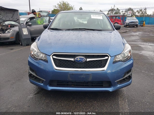 2016 SUBARU IMPREZA 2.0I VIN: JF1GPAA65G8349577