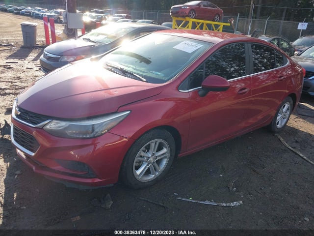 2017 CHEVROLET CRUZE LT AUTO VIN: 1G1BE5SM9H7222152