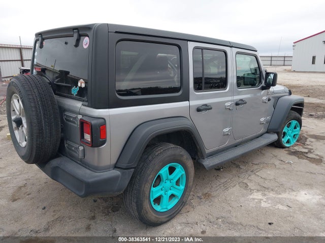 1C4HJXDN1KW596301 Jeep Wrangler Unlimited Sport S 4x4