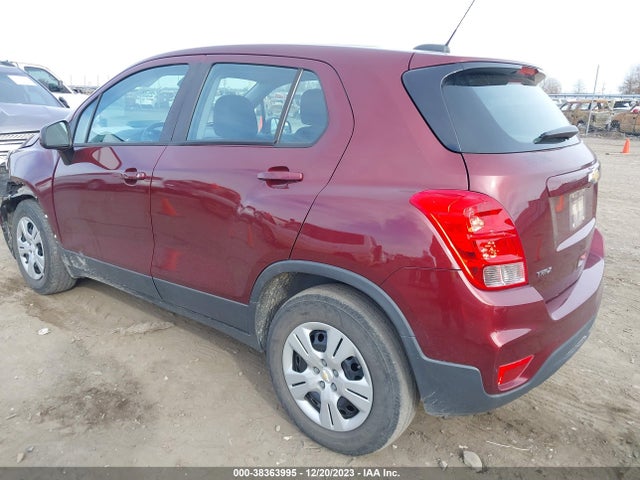 Chevrolet TRAX LS 2017 3GNCJKSBXHL177553 Image 3