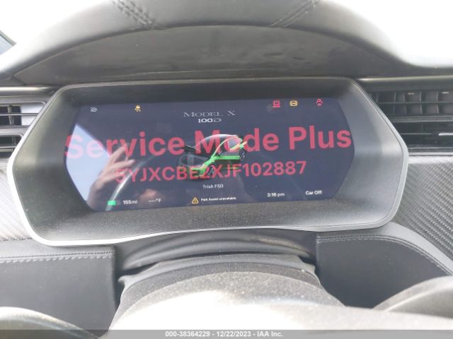 5YJXCBE2XJF102887 Tesla Model X 100d/75d/p100d
