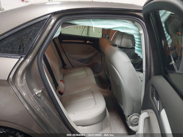 2015 AUDI A3 2.0T PREMIUM VIN: WAUBFGFF6F1142137