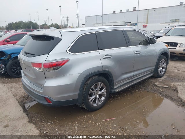 2015 TOYOTA HIGHLANDER XLE V6 VIN: 5TDKKRFH8FS113320