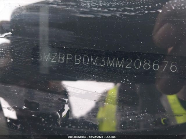 2021 MAZDA MAZDA3 3MZBPBDM3MM208676 Photo 8