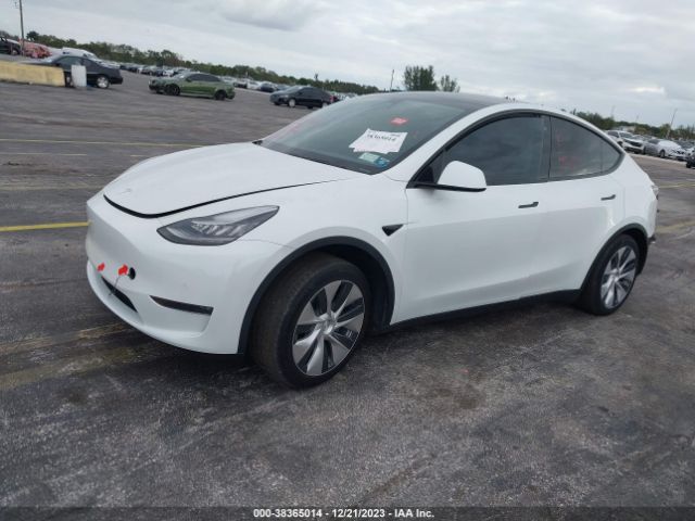 2021 TESLA MODEL Y 5YJYGDEE1MF082502 Photo 1
