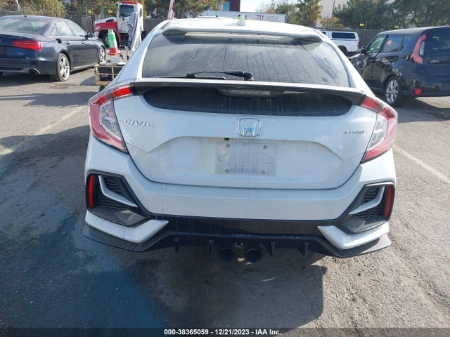 2021 HONDA CIVIC SPORT VIN: SHHFK7H48MU427372