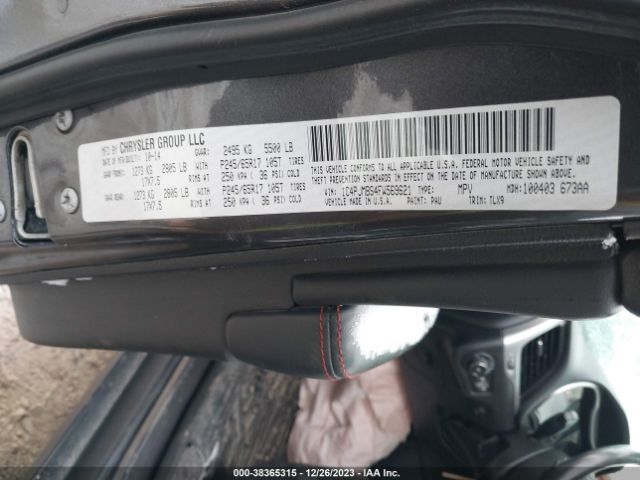 1C4PJMBS4FW569621 Jeep Cherokee Trailhawk