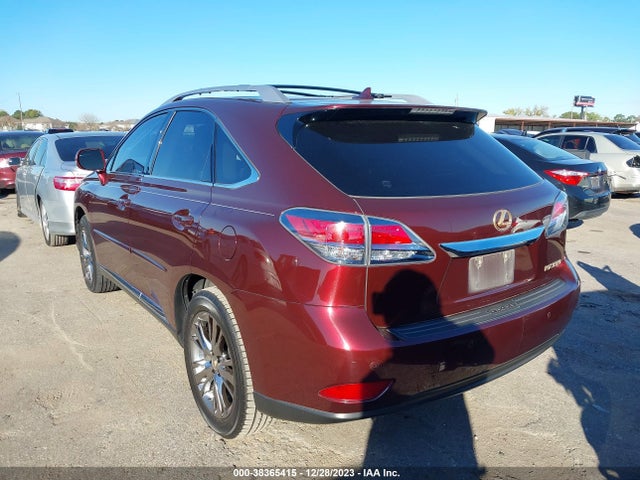 2013 LEXUS RX 350 VIN: JTJZK1BA8D2007086