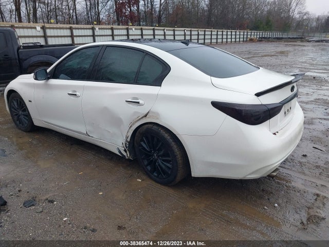 2018 INFINITI Q50 3.0T LUXE VIN: JN1EV7APXJM361552