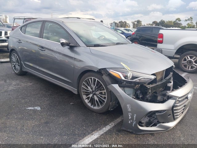 2018 HYUNDAI ELANTRA SPORT VIN: KMHD04LB6JU476135