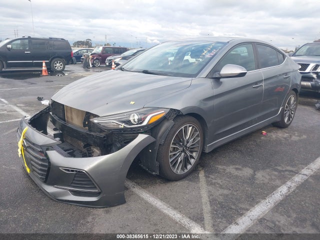 2018 HYUNDAI ELANTRA SPORT VIN: KMHD04LB6JU476135