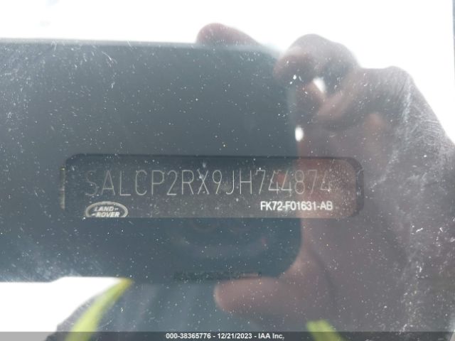 SALCP2RX9JH744874 Land Rover Discovery Sport Se
